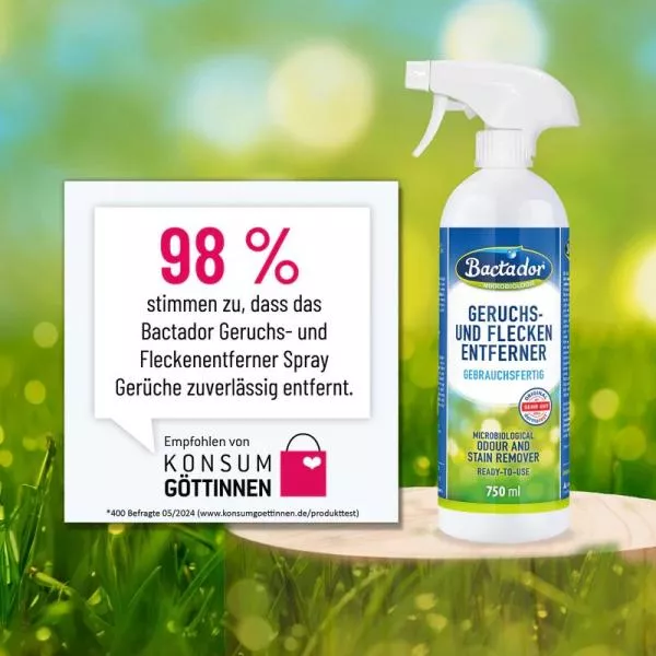 Bactador Auto Innenreiniger und Geruchsentferner Spray - 500 ml Bactador Auto Innenreiniger und Geruchsentferner Spray - 500 ml